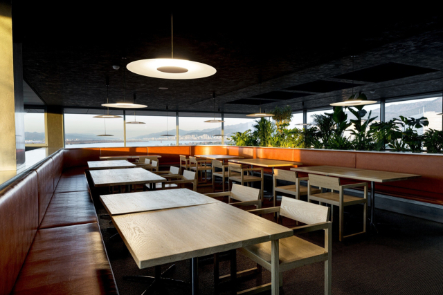 내달 개장 예정인 부산현대미술관 '옥상 레스토랑' 이미지. 부산현대미술관 제공