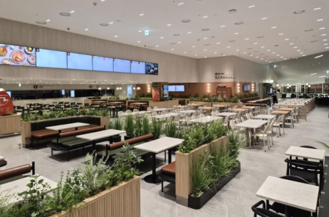 CJ프레시웨이, 인천공항 T2에 최대 푸드코트 '고메브릿지' 열어