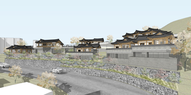 진주전통문화체험관 조감도. 진주시 제공