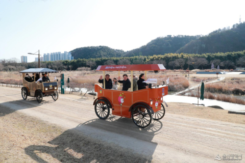 정원도시 울산의 새 명물은 ‘전기마차’