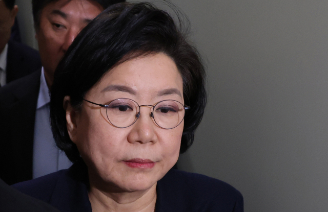 이혜훈 기획예산처 장관 후보자가 19일 국회에서 열릴 예정인 인사청문회를 앞두고 대기하고 있다. 연합뉴스