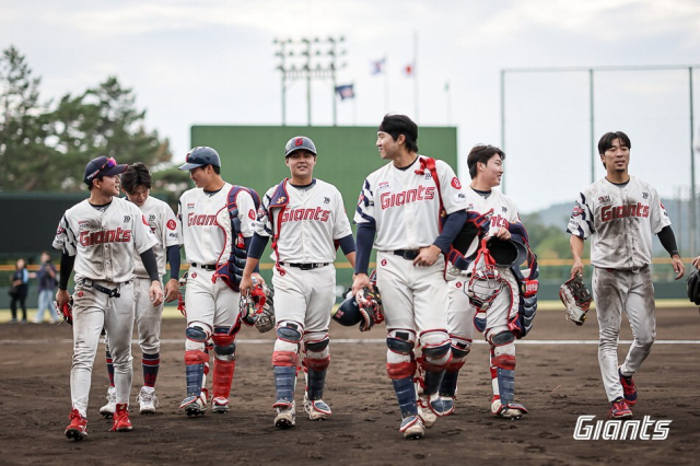 롯데 자이언츠가 25일부터 대만과 일본에서스프링캠프를 시작한다. 롯데 자이언츠 제공