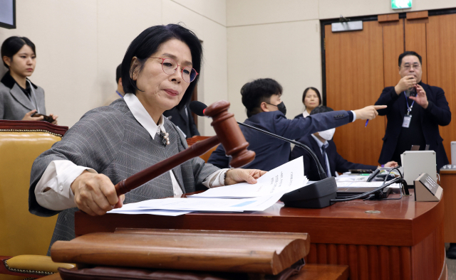 최민희 위원장. 연합뉴스