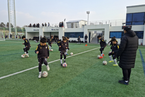 사계절 스포츠산업도시 고성, 동계훈련 열기로 ‘후끈’