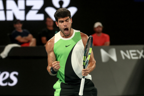 알카라스, 호주오픈 첫 준결승