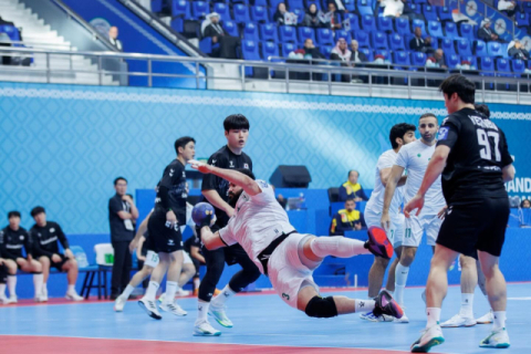 한국, 아시아 남자핸드볼선수권 5위