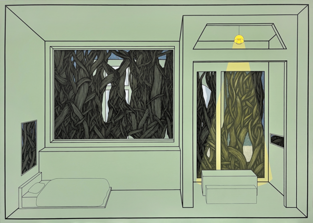 김유리, cross section front, 2024. 낭만시간연구소 제공