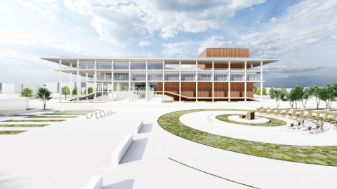 진주 남강변 다목적 문화센터 착공…문화예술 랜드마크 기대