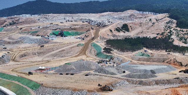 경기도 용인시 처인구 원삼면에 조성되고 있는 용인반도체클러스터 부지 모습. 부산일보DB