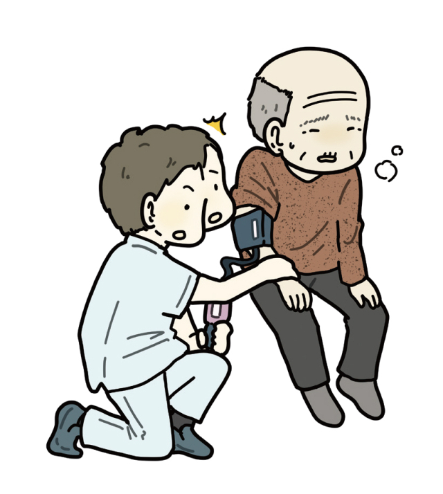 물리치료사 케이와 나가시마 가호는 <고령자의 몸과 마음 돌봄 매뉴얼>. 한스미디어 제공