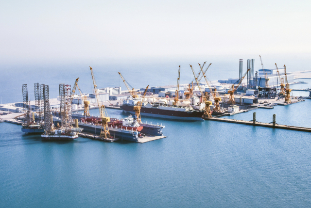 삼성중공업이 카타르 국영 조선소인 QSTS(Qatar Shipyard Technology Solutions)와 손잡고 중동 시장 진출을 타진한다. 사진은 QSTS 전경. 삼성중공업 제공