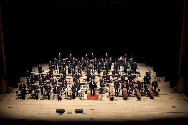 부산시립국악관현악단. 부산문화회관 제공