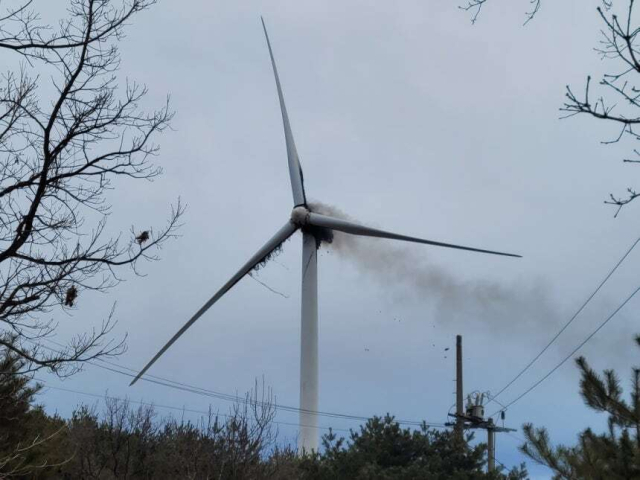 화재 현장. 경남소방본부