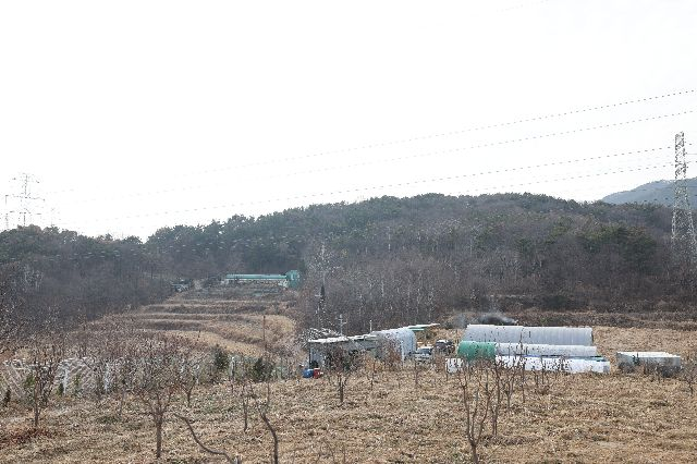 부산 기장군 장안읍 명례리 산폐장 부지 일대 모습. 부산일보DB