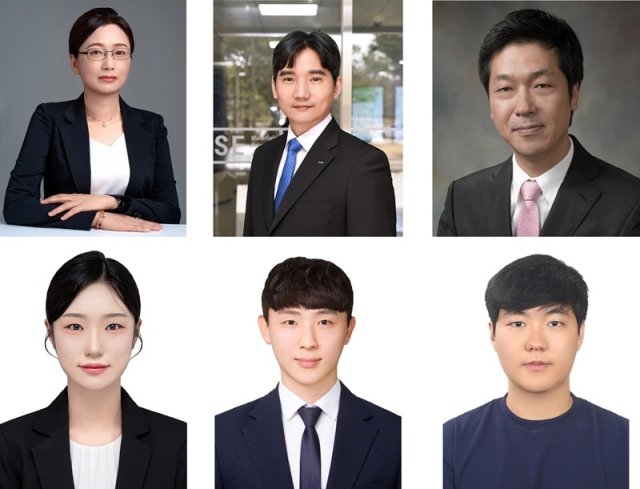 (윗줄 좌측부터) KAIST 최남순교수, 홍승범교수, 고려대 곽상규교수, (아랫줄 좌측부터) KAIST 이정아 박사, 조윤한 박사, 고려대 권성현 박사과정. KAIST 제공