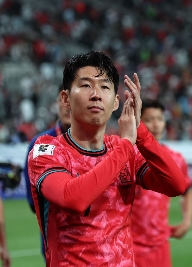 2026 북중미 월드컵에서 활약이 기대되는 한국 축구 대표팀 주장 손흥민. 연합뉴스