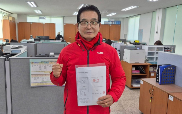 제9회 전국동시지방선거 통영시장 예비후보로 등록한 강근식 전 경남도의원. 부산일보DB