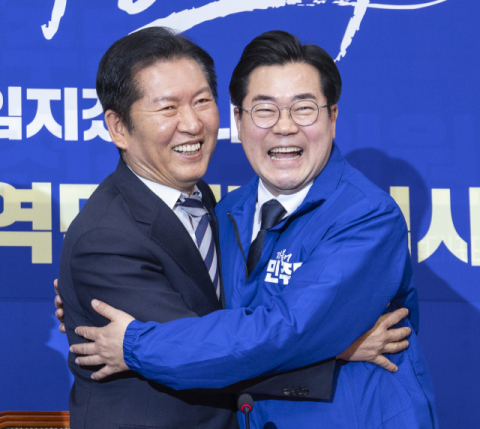 민주당, 인천시장 후보에 박찬대 단수 공천…정청래 