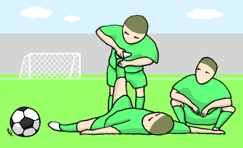 [밀물썰물] 침대 축구