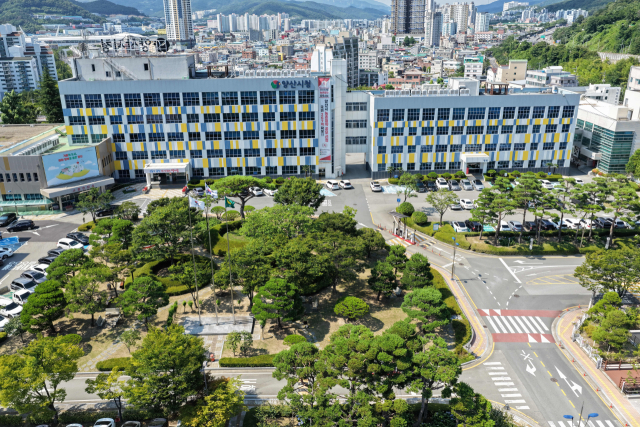 양산시청 전경. 양산시 제공