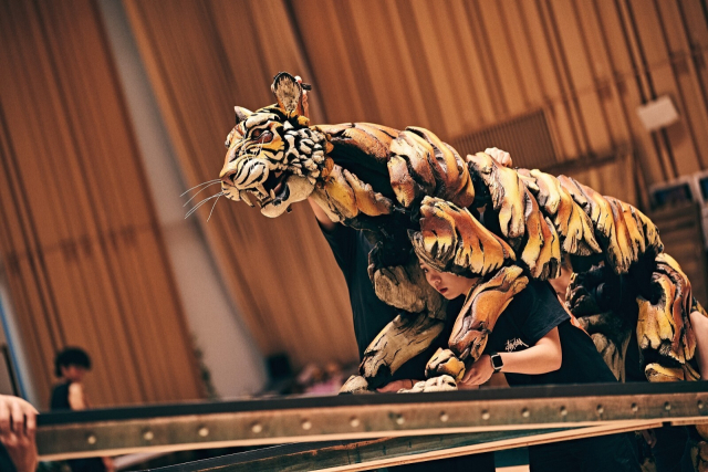 '라이프 오브 파이' 연습 장면. 에스앤코 제공