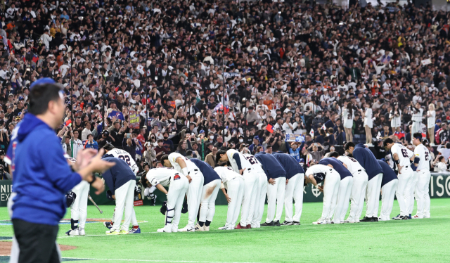 WBC 한국 야구 대표팀이 8일 대만전에서 4-5로 졌다. 일본, 대만에 연달아 패하며 한국은 호주전 대승 후 ‘경우의 수’를 바라봐야하는 상황이 됐다. 연합뉴스