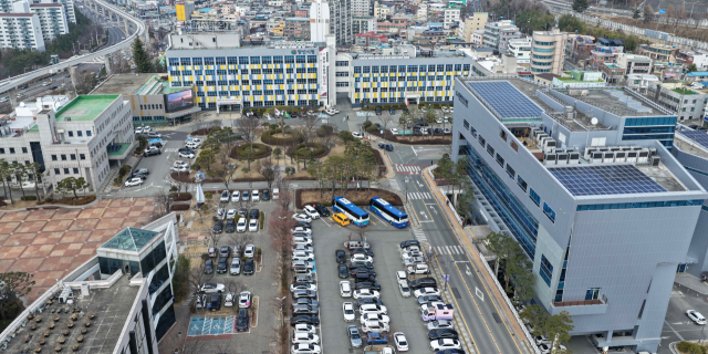 양산시 청사 전경. 양산시 제공