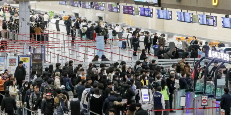 ‘설 연휴 효과’ 김해공항, 2월 승객 증가율 인천공항 4배