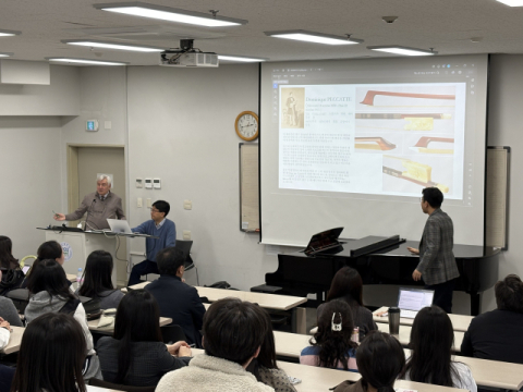 ‘활 이해도가 연주자 판가름해’ 부산의 어린 음악가와 만난 세계적 활 제작자 피에르 기욤