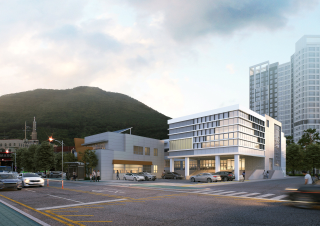 이달 말 착공되는 물금읍 행정복지센터 별관 조감도. 양산시 제공