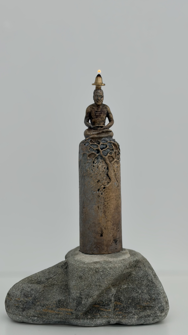 박주현 '돌 위의 사유'(2026). 김은영 기자 key66@