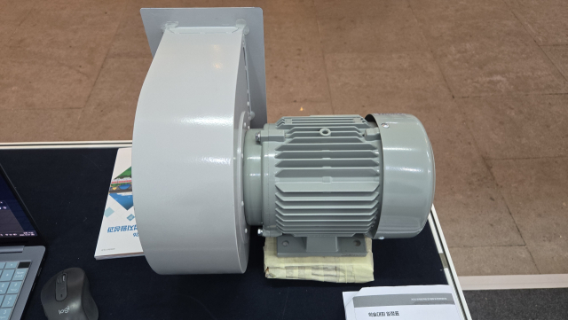 국산화 시제품 태일송풍기. 김해경전철 제공