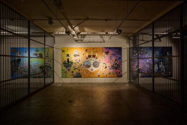 김지희 작가 전시 설치 전경. 아트 바운드 부산 제공