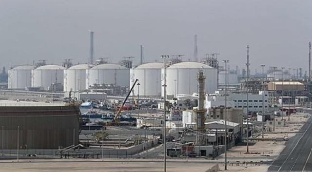 카타르의 액화천연가스(LNG) 생산시설이 있는 라스라판 산업도시. 연합뉴스
