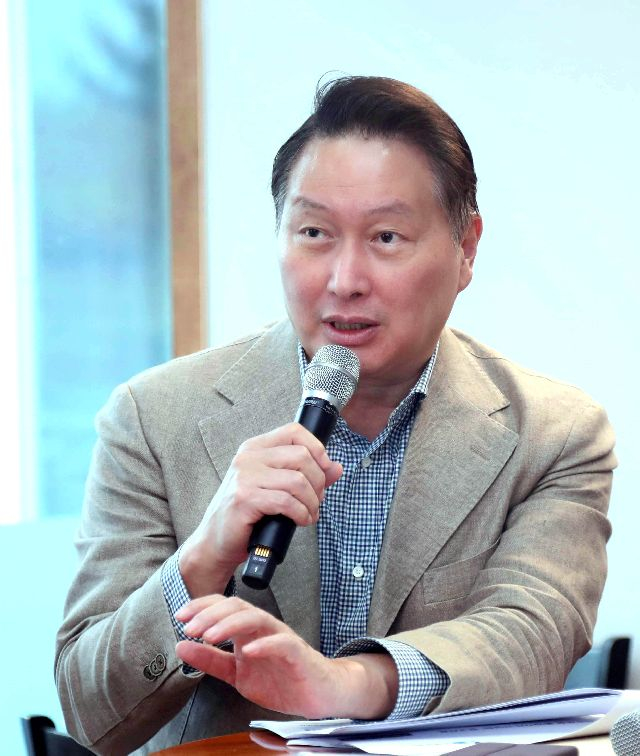 최태원 대한상공회의소 회장. 연합뉴스