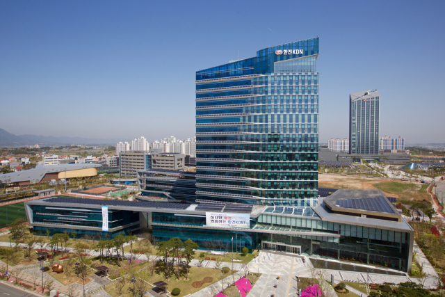 한전KDN 나주 본사 전경. 한전KDN 제공