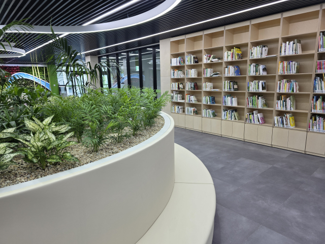 울산국제정원지원센터 내부 모습. 오상민 기자 sm5@