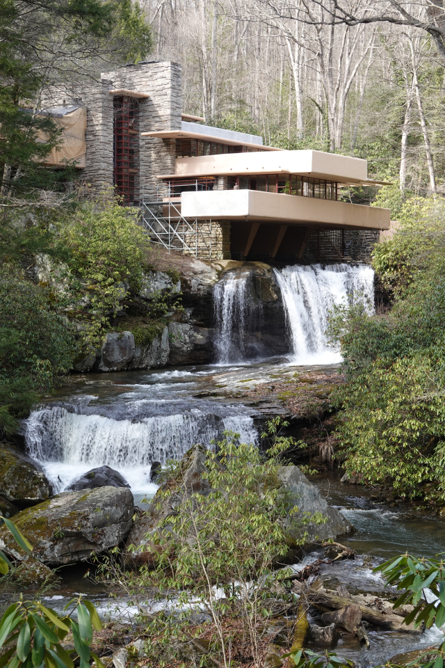 미국 펜실베이니아에 있는 ‘낙수장’ 모습. 이상훈 제공