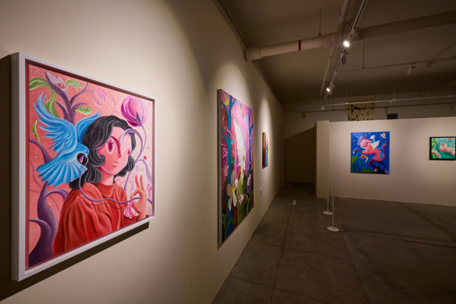 이록 작가의 작품. 김은영 기자 key66@