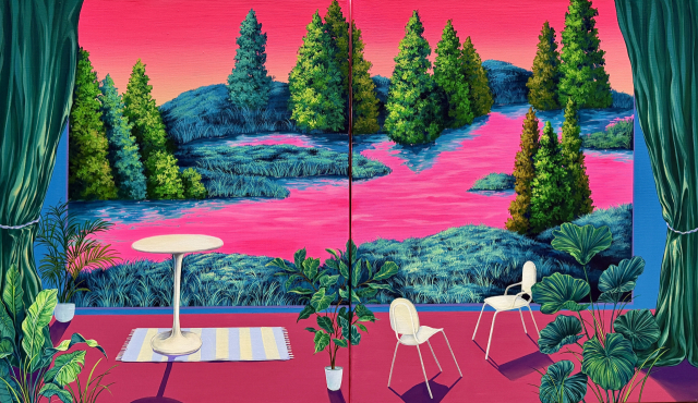 손채은, '허상의 낙원_사유의 공간', 2026. 갤러리 하나 제공