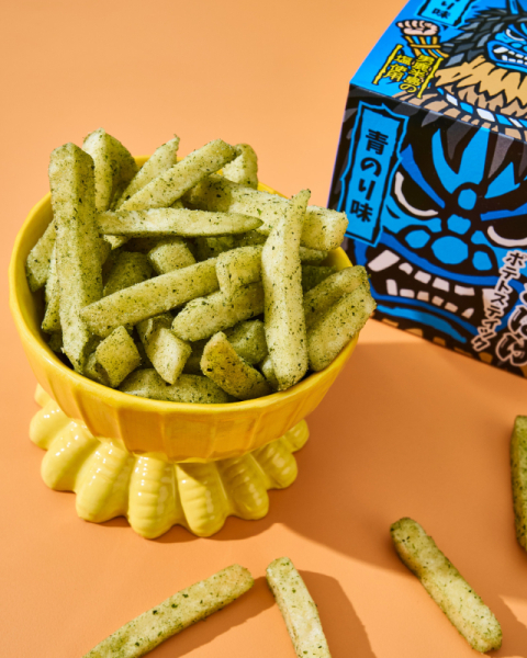 나마하게 감자스틱. JR 동일본 제공