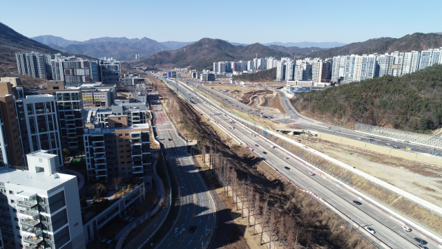 양산 사송신도시 전경.양산시 제공