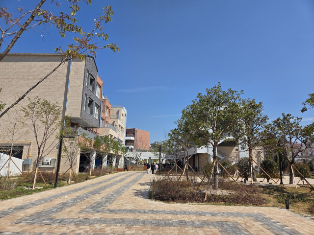 하동군 청년타운 내 공공임대주택 모습. 하동군 제공