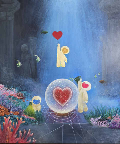 부산국제어린이청소년아트페어 미술공모전 대상에 문서인 학생