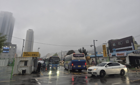 대책 없이 아파트 상가로 옮기는 해운대 시외버스 정류소