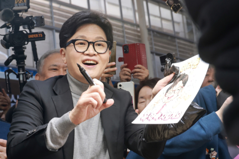 한동훈, 부산 북갑 질문에 