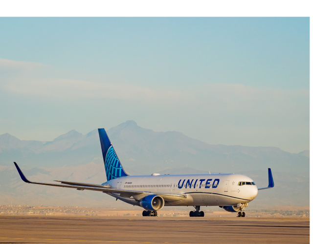 유나이티드항공의 항공기. 유나이티드항공 뉴스룸.