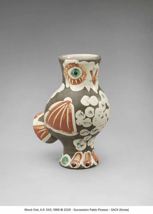 피카소, 올빼미, A.R.543, 1968. 국립현대미술관 소장품