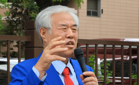 보석으로 풀려난 전광훈, 광화문 집회서 