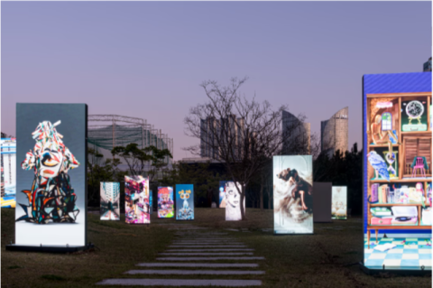 부산 전역 잇는 미디어 아트 네트워크 ‘루프 랩 부산’ 23일 개막